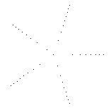 Seed head produced from 3/5 turns between seeds