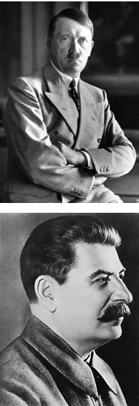 Hitler and Stalin
