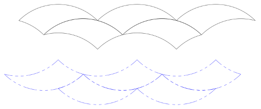 A periodic tiling with phantoms