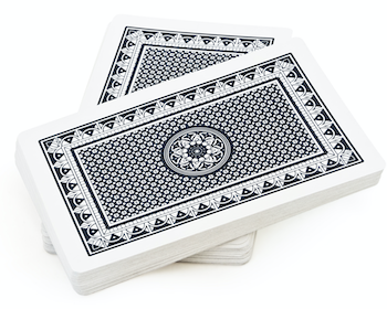 shuffled pack of cards