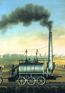 A steam engine