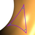 Figure 11: A surface with negative curvature
