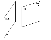All angles are multiples of 36 degrees (π/5)