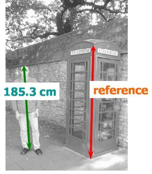 IMAGE: Heights in CCTV images