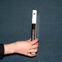 Demonstrating that rotation doesn't commute in three dimensions.