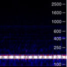Sine wave on a Moog synthesizer
