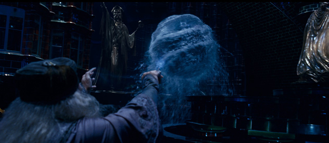 The water prison from <i>Harry Potter and the Order of Phoenix</i>.