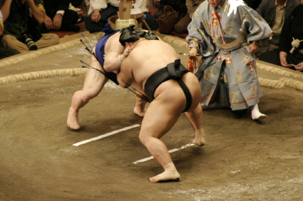 sumo wrestlers