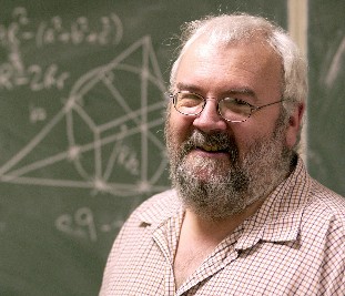 Geoff Smith, Chair of the British Mathematical Olympiad and IMO team coach.