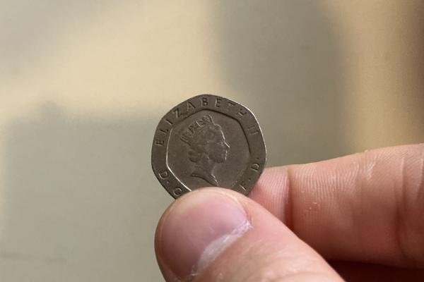 20 pence piece