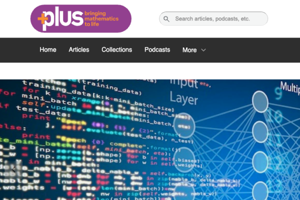 Front page screenshot