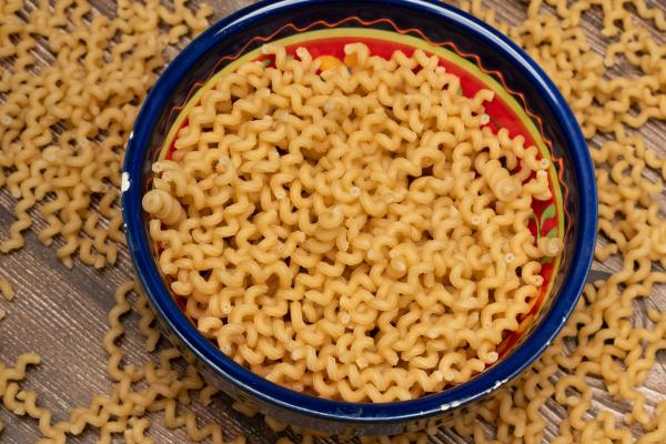 coiled pasta