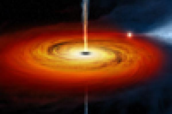 Icon: black hole (image NASA)