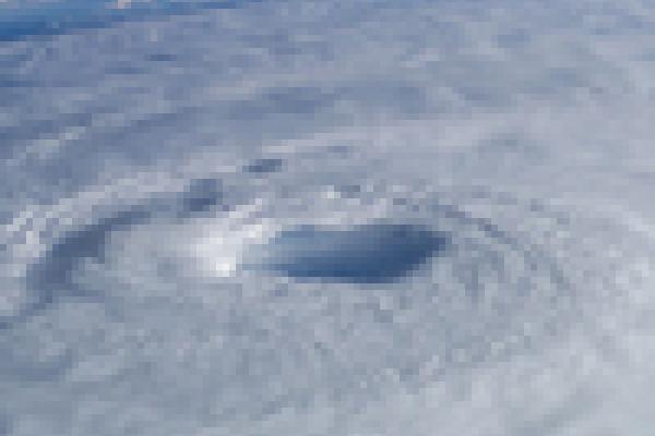 hurricane from space