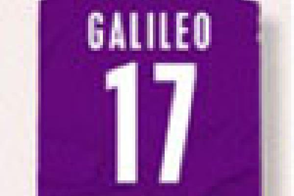 Football shirt with Galileo as the name and 17