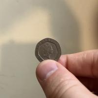 20 pence piece