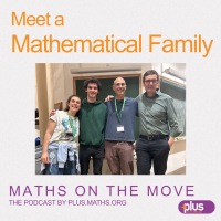 Podcast poster for Meet a Mathematical Family